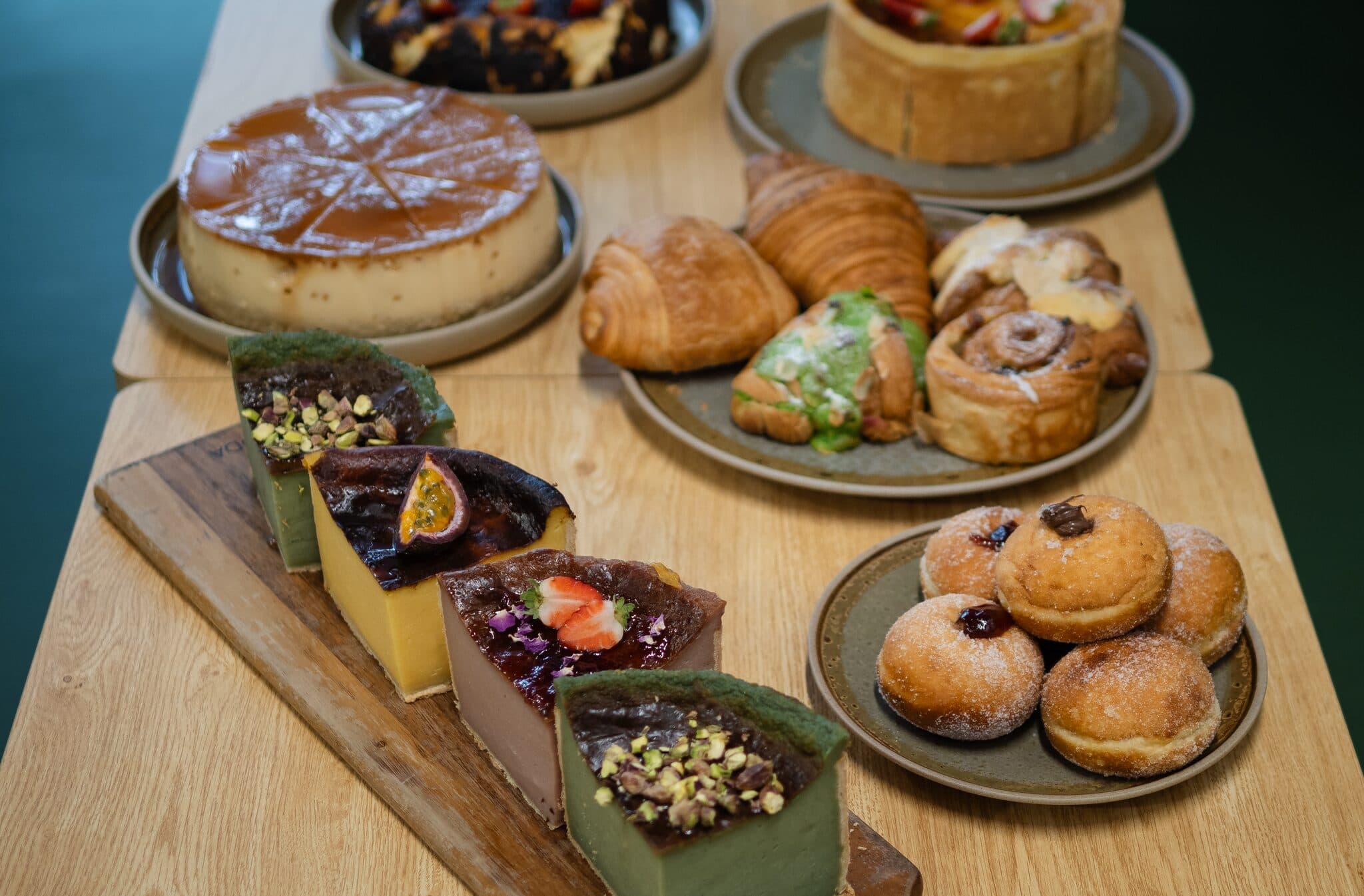 A selection of house-made Anaïs pastries